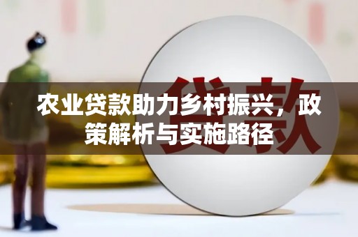 乐亭农业贷款助力乡村振兴，政策解析与实施路径