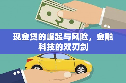 永川现金贷的崛起与风险，金融科技的双刃剑