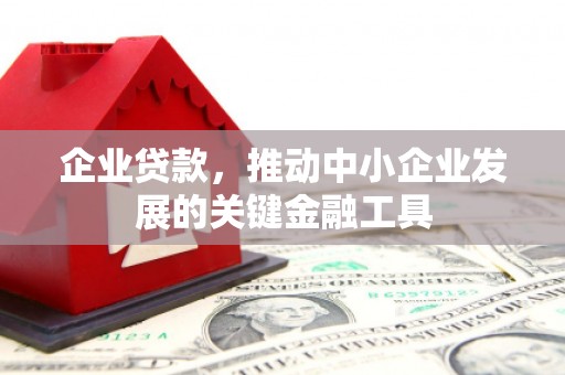 丹徒企业贷款，推动中小企业发展的关键金融工具