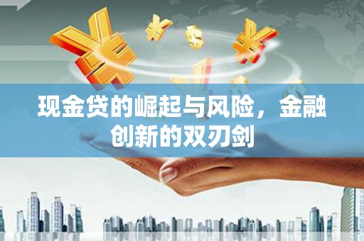 洪洞现金贷的崛起与风险，金融创新的双刃剑