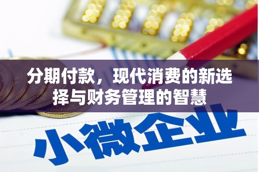 水林分期付款，现代消费的新选择与财务管理的智慧