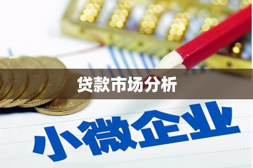 丹寨贷款市场分析
