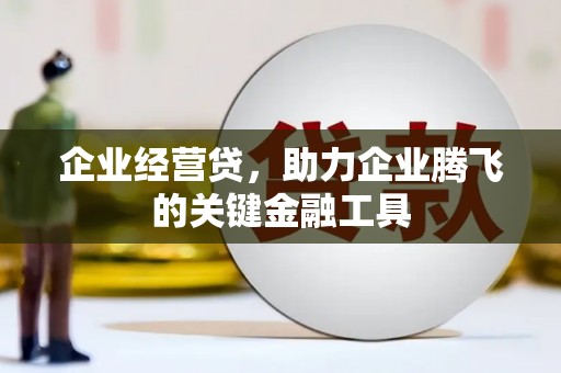 宁陵企业经营贷，助力企业腾飞的关键金融工具