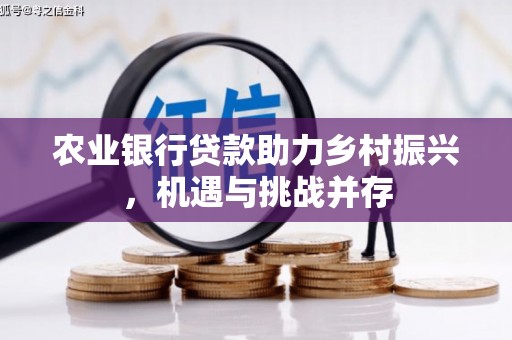 湖北农业银行贷款助力乡村振兴，机遇与挑战并存