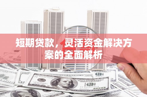 尚义短期贷款，灵活资金解决方案的全面解析