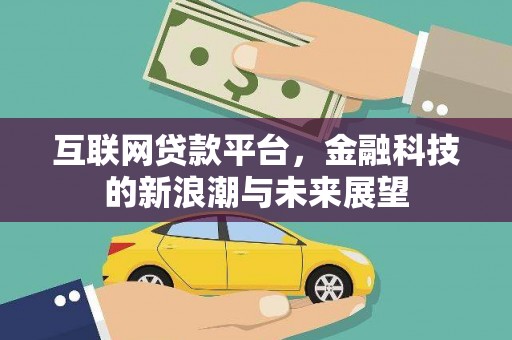 阜城互联网贷款平台，金融科技的新浪潮与未来展望