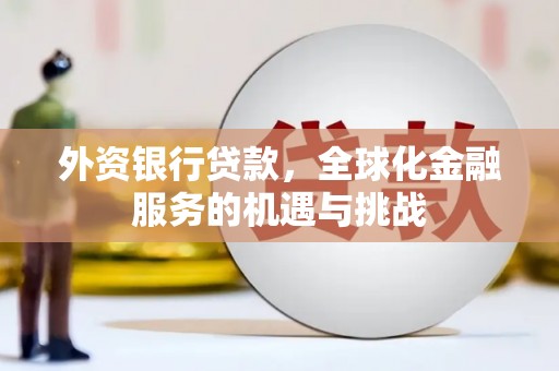 富县外资银行贷款，全球化金融服务的机遇与挑战