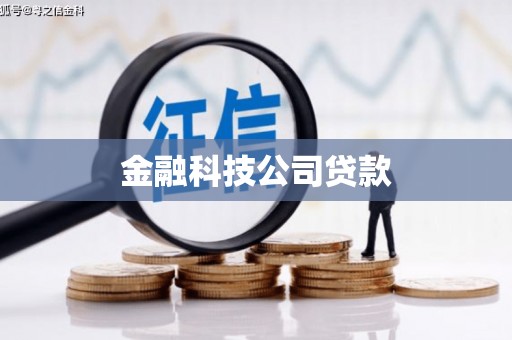 江东金融科技公司贷款